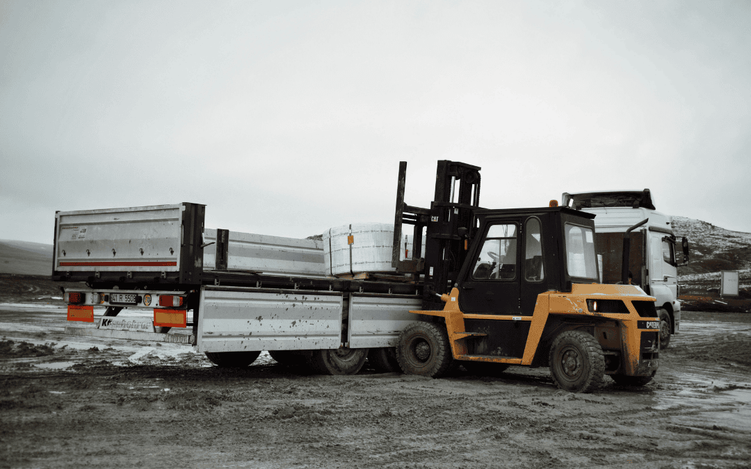senior equipment hauling